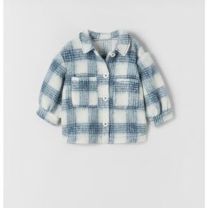 Zara Plaid Wool Overshirt/Shacket